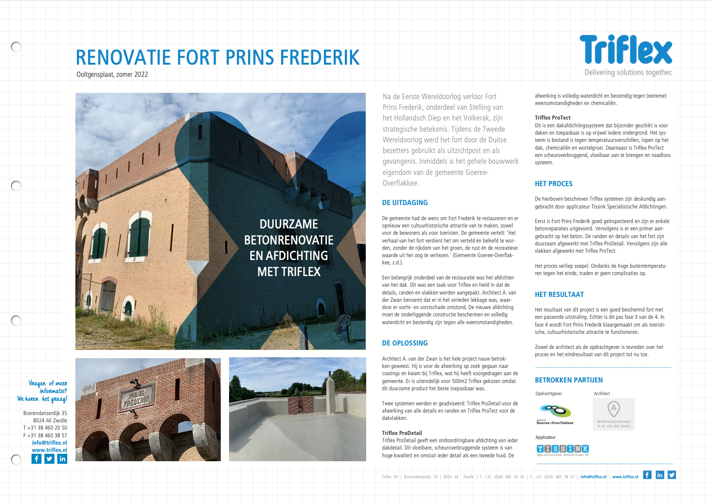 Casestudie Fort Prins Frederik 