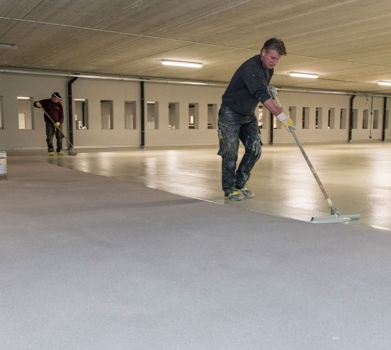 parkeergarage renovatie met triflex