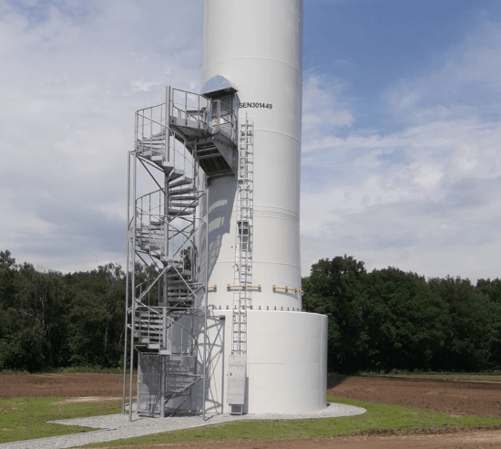 Windturbine triflex towersafe