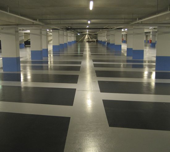 antislip parkeergarage triflex