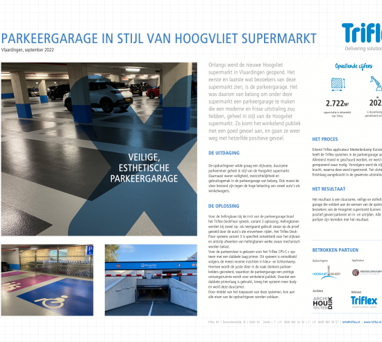 Casestudy Parkeergarage Hoogvliet supermarkt Vlaardingen