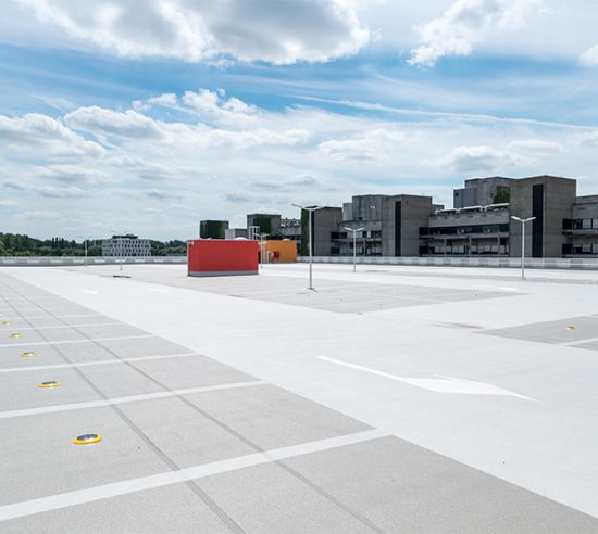 Triflex, parkeerdek