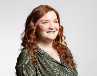 Amy Matser, marketing, communicatie en grafisch vormgever bij Triflex