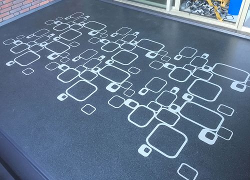 floor tattoo