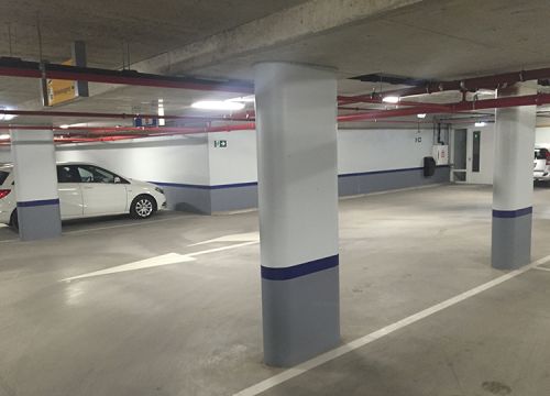 Betonbescherming parkeren