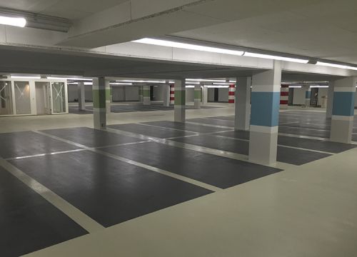 antislip parkeergarage triflex