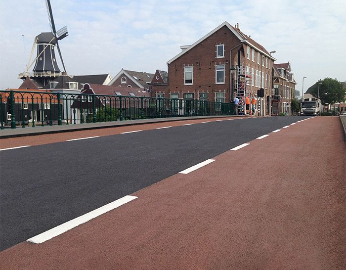 brug wegdek triflex