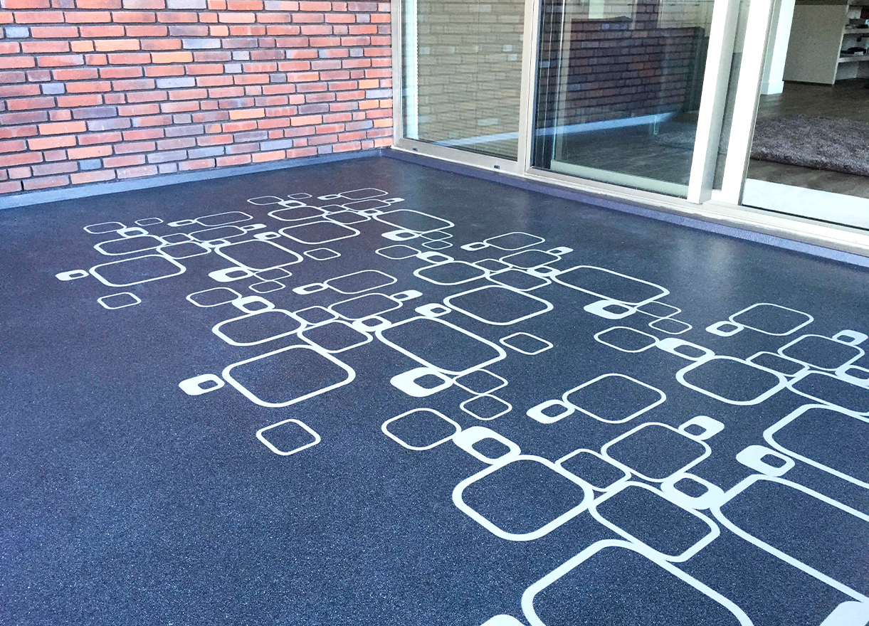 SS Wipstrik balkon floortattoo creative design