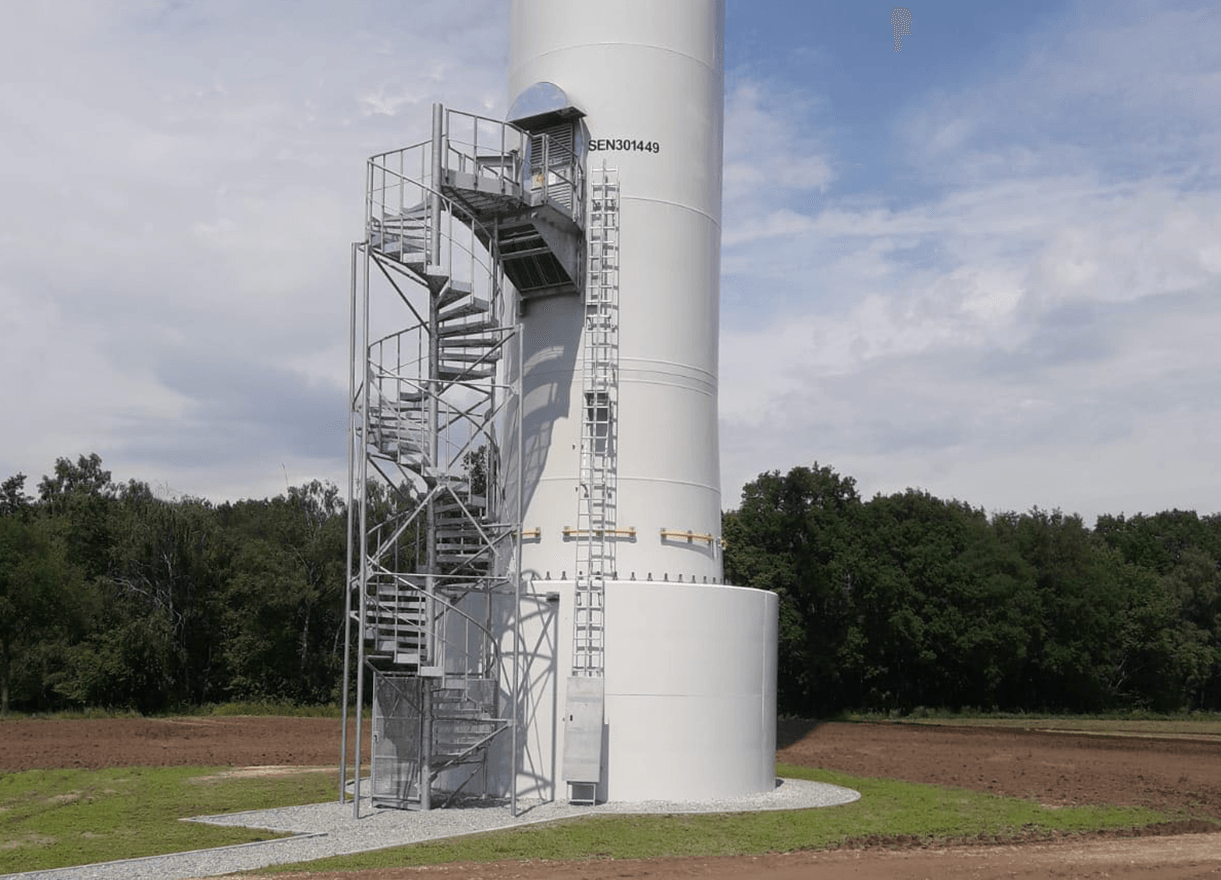 Windturbine triflex towersafe