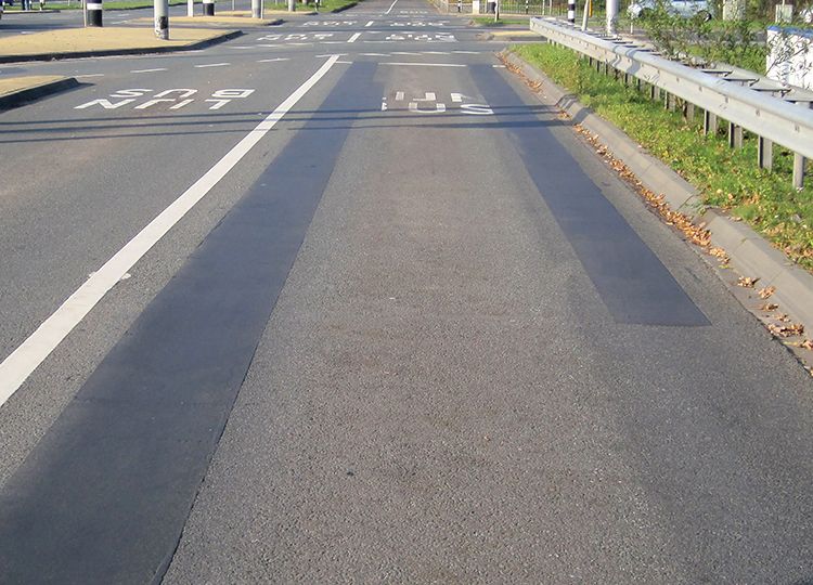reparatie van asfalt 
