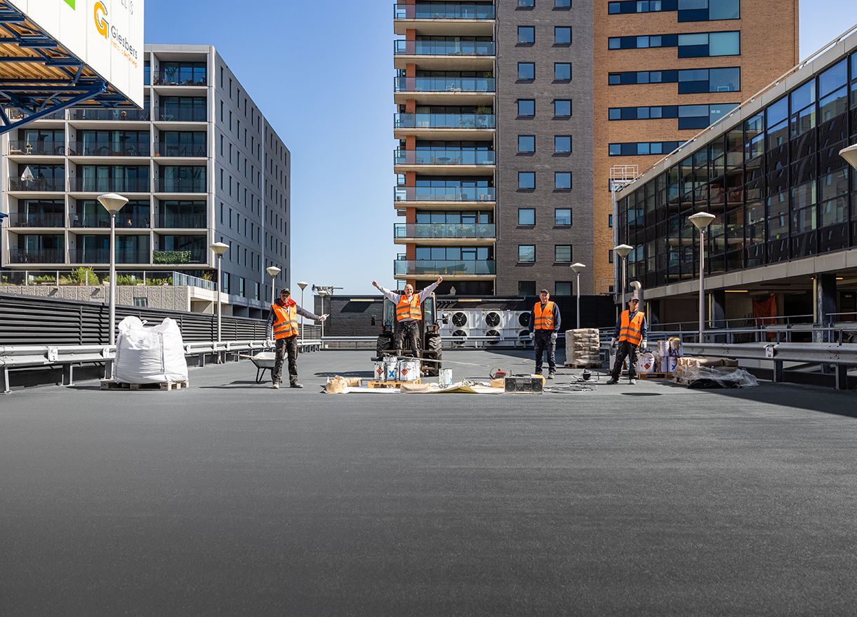 vernieuwen parkeren Erasmusbrug Rotterdam