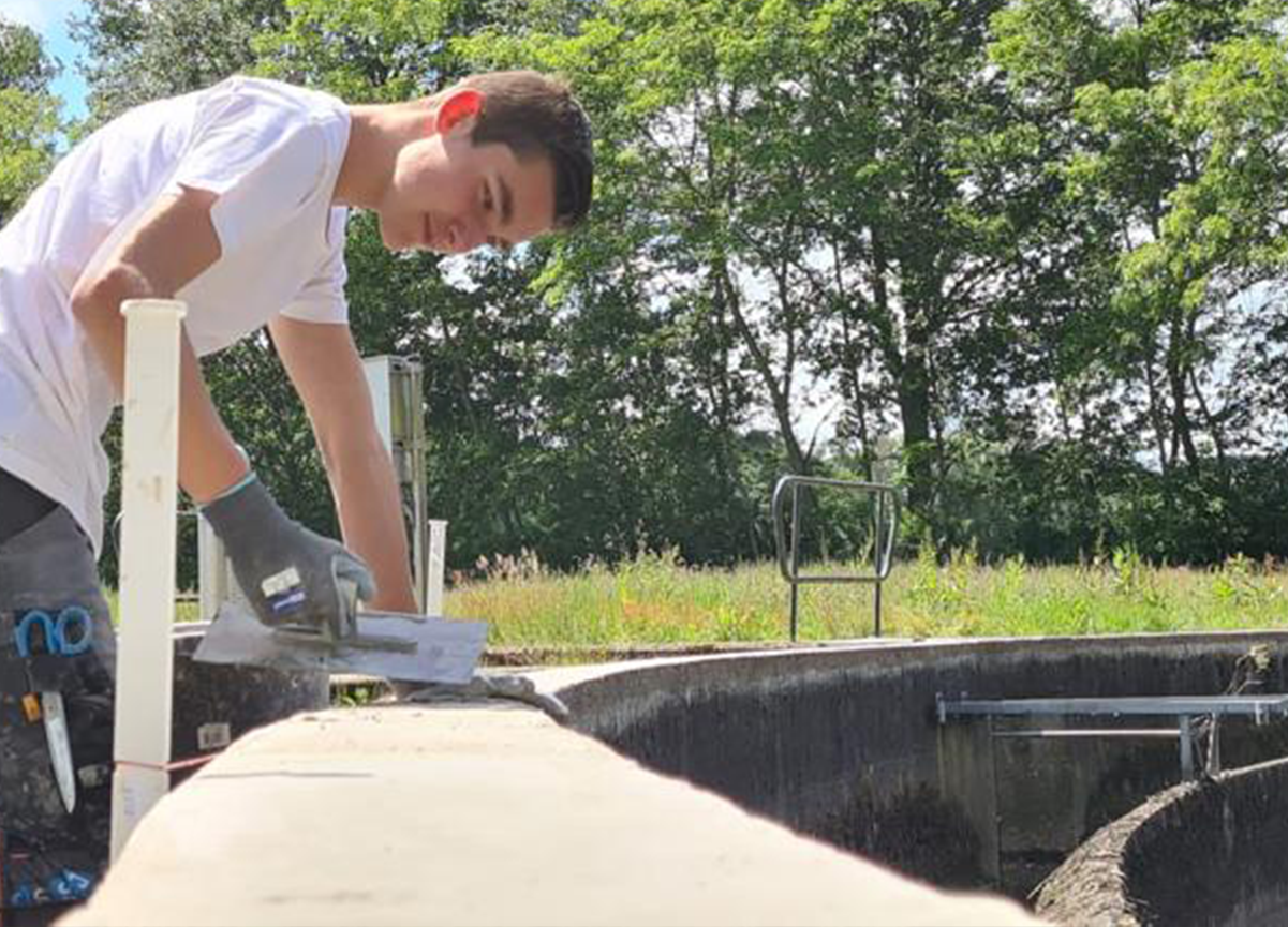 Nabezinktank Gieten