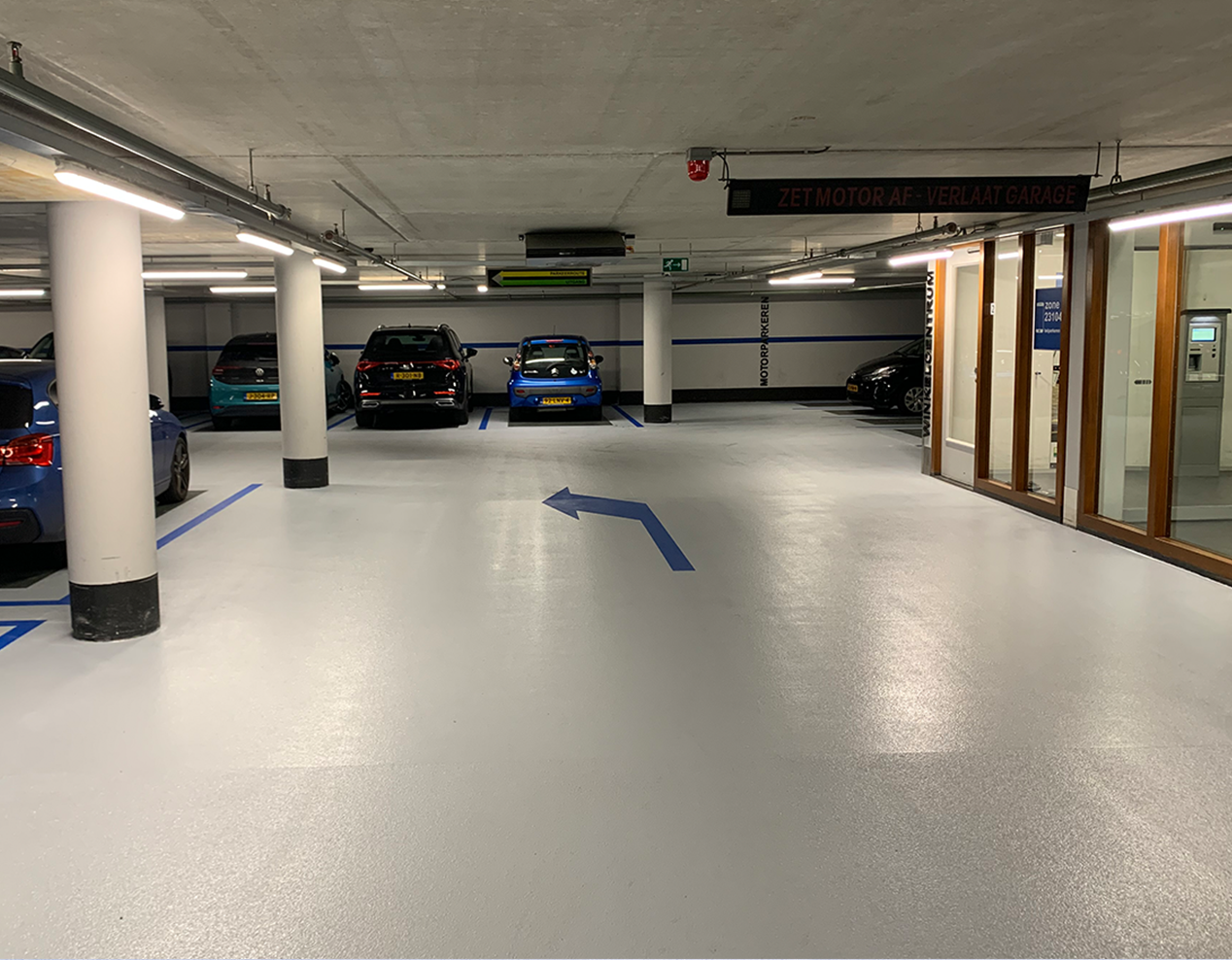 Casestudy renovatie parkeerkelder gemeente Veenendaal