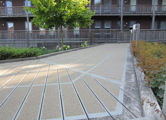 Triflex WAS-Systeem op loopbrug