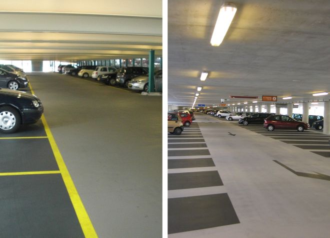 antislip parkeergarage triflex