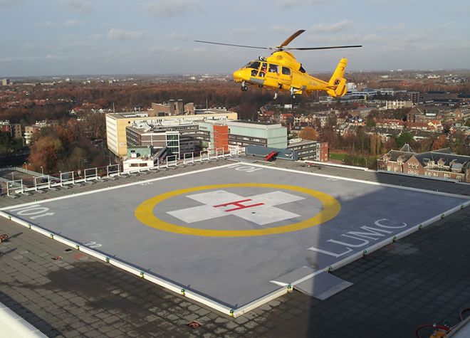 helikopterplatform Leids Universitair Medisch Centrum